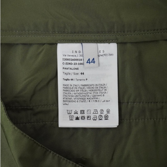 NWT [Moncler] Flared Logo High Waisted Green Trousers Women’s Sz EU 44, US 10/12 - Picture 12 of 16